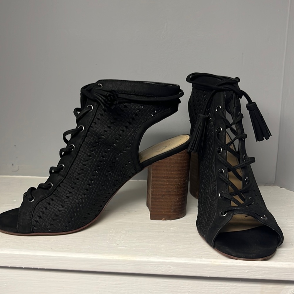 Jessica Simpson chunky heels